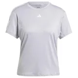 Adidas Aeroready Train Essentials 3-Streifen T-Shirt Glory Grey M