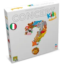 Asmodee CONCEPT KIDS Tiere Brettspiel italienische Version