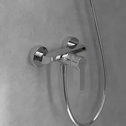 Villeroy & Boch Architectura Einhebel-Duscharmatur, Badarmaturen, chrom