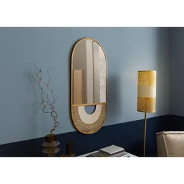 MASSIVMOEBEL24.DE Wandspiegel 48 x 99 cm Gold