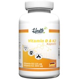 Zec+ Nutrition Health+ Vitamin D & K2 Kapseln 90 St.