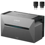 Anker Balkonkraftwerk Anker SOLIX Solarbank 3 E2700 Pro Speicher für Balkonkraftwerk, (Speicher mit integriertem Wechselrichter, All-in-One Stromspeicher 2,668kWh), KI-optimiertes Balkonkraftwerk mit Speicher - dynamische Überwachung