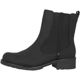 CLARKS Damen Orinoco Club Kurzschaft Stiefel, Schwarzes Leder, 37.5