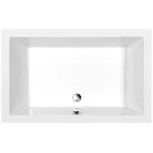 Polysan s.r.o. DEEP Rechteck-Duschwanne 120x75x26cm, tief, weiss mit Rahmengestell