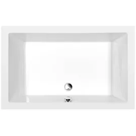Polysan s.r.o. DEEP Rechteck-Duschwanne 120x75x26cm, tief, weiss mit Rahmengestell