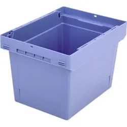 Bito Mehrwegbehälter ohne Zubehör/Gefahrgut / MB 43271 L400xB300xH273 mm, taubenblau
