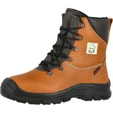 Forst- und Schnittschutzstiefel S2 "3902" - 39 - braun