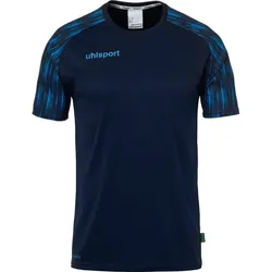 UHLSPORT Herren Torwarttrikot REACTION GOALKEEPER, marine/fluo blau, XL