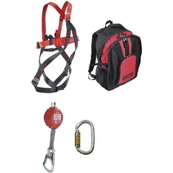 TEUFELBERGER Hubsteiger Set mit Ergo Click im Rucksack Nennlast 130 kg