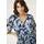 Kaffe Kleid Blusenkleid Blau 36