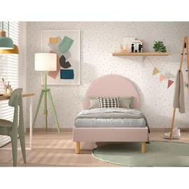 Vipack Kinder-/Juniorbett, MOON ca. 90x200 cm, Rosa