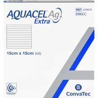 ACA Müller / ADAG Pharma AQUACEL Ag Extra 15x15cm Kompressen