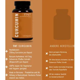 TNT Curcumin Kapseln 120 St.