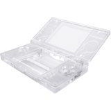 ExtremeRate Ersatz Gehäuse Case für nintendo DS Lite NDSL, Voll Hülle&Knöpfen&Screen Protector Shell Zubehör für nintendo DS Lite Handheld Spielekonsole(Transparent)–KEIN Console