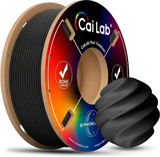 CAILAB 3D-Drucker Filament PETG Carbonfaser - Schwarz
