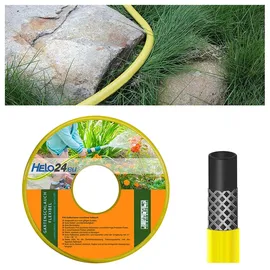 Helo24 Gartenschlauch 20 m gelb