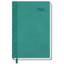Trötsch Verlag Buchkalender A5 Aqua 2027