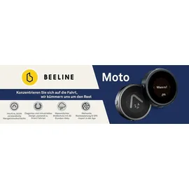 Beeline Motorrad Navi GPS Computer - Silber