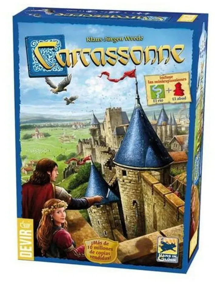 Tischspiel Carcassonne Devir 222593 (ES)