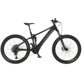 Fischer Montis 6.0I Mountainbike (Laufradgröße: 27,5 Zoll, Rahmenhöhe: 44 cm, Unisex-Rad, 504 Wh, Schwarz)