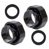 Zirkulationspumpen-Verschraubung DN 25, 1 1/2" x 1", 2 Stück im Set, mit Dichtungen | Pumpenverschraubung 1 1/2x1", Pumpendichtung Gummi 1"'