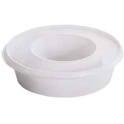 1600x Eierbecher PS 72 x 20 mm weiß
