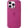 Apple iPhone 16 Pro Silikon Case mit MagSafe fuchsia