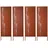 Vevor Paravent 50 x 160 cm Holz 4 St.