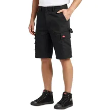 Lee Cooper Arbeitskleidung Herren Klassische Mehrfachtaschen Cargo Shorts, Schwarz, 46