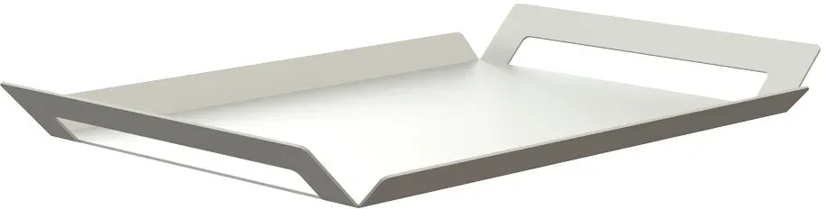 frost UNU Tablett 4129, weiß matt - weiß matt
