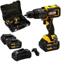 JCB Akku-Schlagbohrschrauber Set 2 x 5,0 Ah + Ladegerät