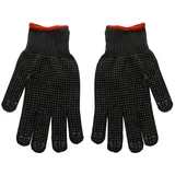 DEMA Strickhandschuhe mit Noppen schwarz Gr. 8