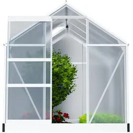 garmio Neapel Frühbeet Alu Grau HKP 4 mm 4,75 m2