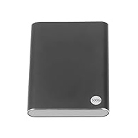 Vikye 1 TB Ultraschlanke Tragbare Externe Festplatte, USB 3.1, Plug-and-Play, Aluminiumlegierung, Kompakte Struktur, Kompatibel mit PC, Mac (Black)