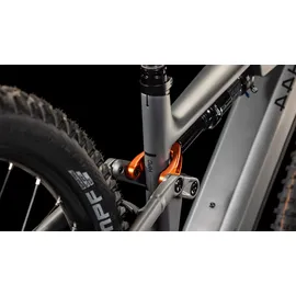 Cube Stereo Hybrid ONE44 HPC SLX 800 2025 27,5 Zoll RH 37 cm slabgrey'n'orange