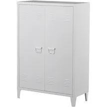 [en.casa] Oripää Aktenschrank 110 x 75 x 33 cm Weiß
