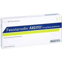 Fesoterodin Aristo 8 mg Retardtabletten 28 St