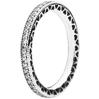 Pandora 190963CZ Damen-Ring Unendliche Herzen, 54/17,2