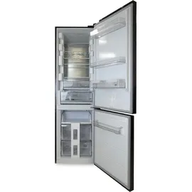 Midea MDRB521MGA28O Kühl-Gefrierkombination (378 l, 2010 mm hoch, Schwarz)