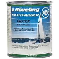 V. HÖVELING Yachtfarben D91 Biotox Hart Antifouling, schwarz 2,5 l