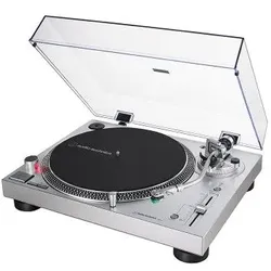 Plattenspieler mit Direktantrieb  AT-LP120X (Silber) 