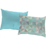 ADAM Audio Kissenbezug Bio Bel 40 x 60 cm Blau