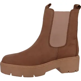 Gabor Damen Chelsea Boots, Frauen Stiefeletten,Wechselfußbett,Best Fitting,uebergangsschuhe,uebergangsstiefel,flach,nut (caramel),38 EU - 38 EU