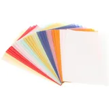 PATIKIL 100 Blatt Pergamentpapier 4x6, Pergamentpapier bedruckbares Transparentpapier 100GSM für Einladungsdruck, 10 Farben