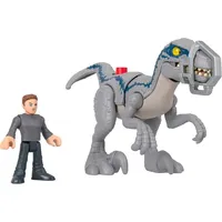 Fisher-Price IMAGINEXT Jurassic World auf der Flucht Set mit