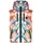 Plein Sport Weste FLOWERS, Größe XL in Weiß 0121 | white/multicolored