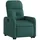 vidaXL Relaxsessel mit Aufstehhilfe Polyester 144 x 77,5 x 0 cm Dunkelgrün