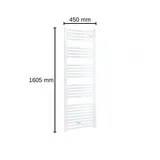 Evenes Handtuchheizkörper Typ Jessica 1605 x 450 mm weiß