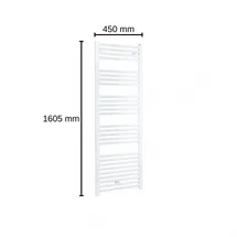 Evenes Handtuchheizkörper Typ Jessica 1605 x 450 mm weiß