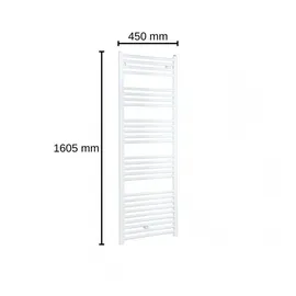 Evenes Handtuchheizkörper Typ Jessica 1605 x 450 mm weiß